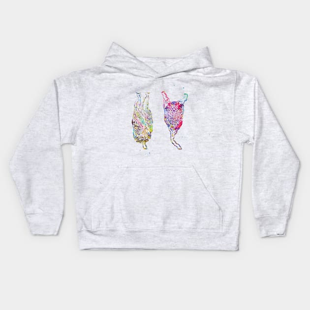 Lymph node Kids Hoodie by erzebeth